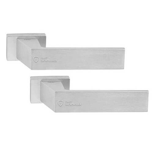 Ручки на розеті TUPAI Novinka 3033RE (3045-1999) хром матовий - Фото №1