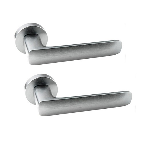 Ручки на розетте FORME Sky 490A C02 хром матовый - Фото №1