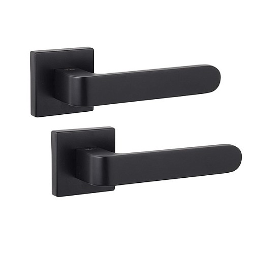 Ручки на розеті SIBA Lorena (R09) чорний - Фото №1