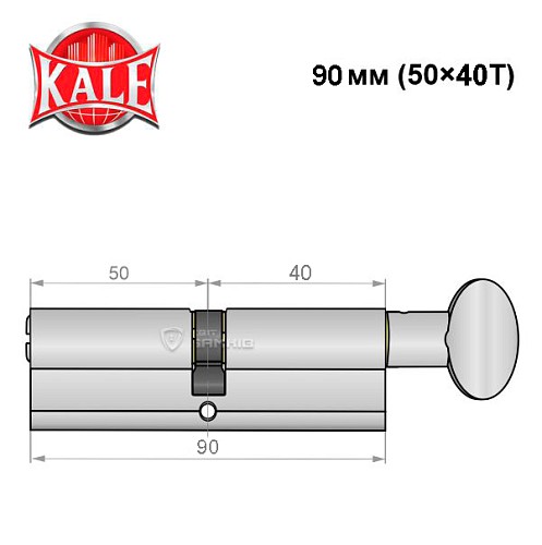 Цилиндр KALE 164 BM 90T (50*40T) SN - Фото №5