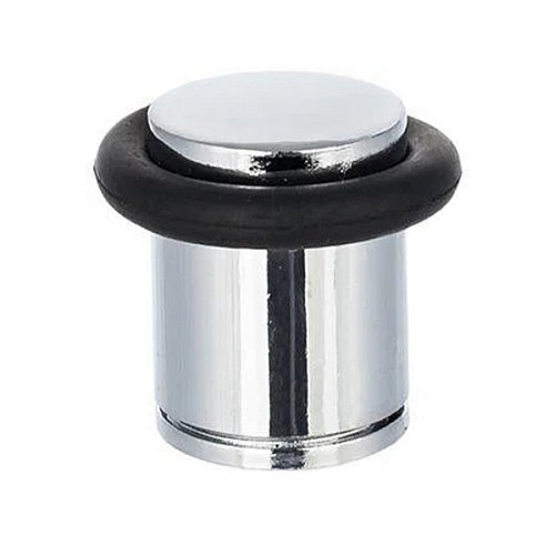 Стопор дверной напольный FZB 60 мм PC хром - Фото №1