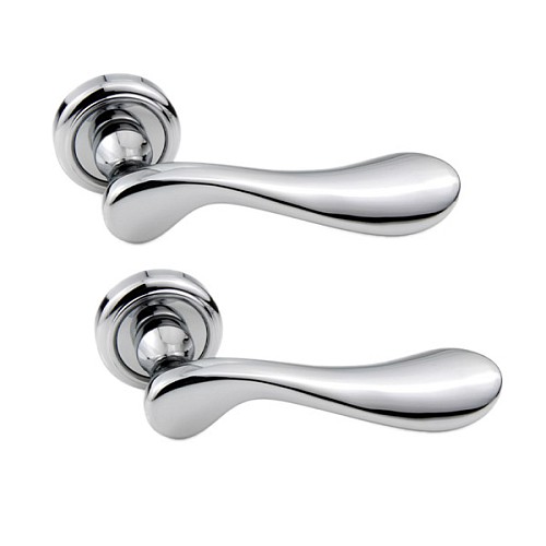 Ручки на розеті FADEX Mira 119V C01 хром полірований - Фото №1