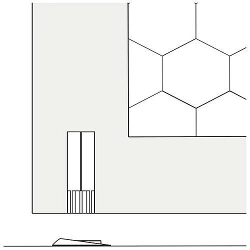 Стопор дверной скрытый магнитный VITRUM SPACE Modello2 белый матовый - Фото №5