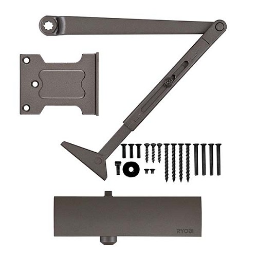 Доводчик RYOBI D-1200P (U) BC UNIV до 80кг Бронза Металлик - Фото №7