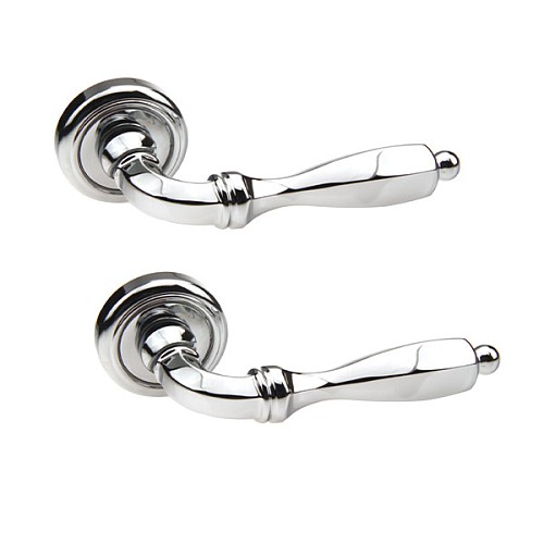 Ручки на розеті FADEX Camilla 228V C01 хром полірований - Фото №1