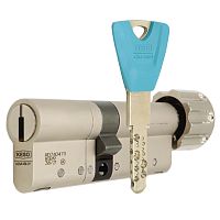 Цилиндр KESO 8000 125T (65*60T) никель сатин 3 ключа