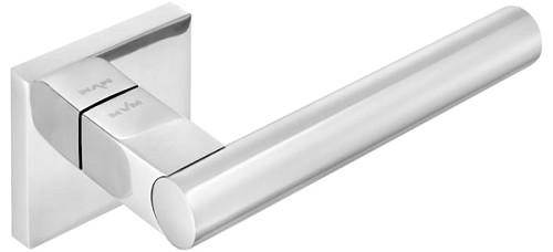 Ручки на розеті MVM S-1480 (T13-E13) PSS полірована нержавіюча сталь - Фото №2