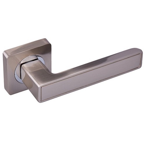 Ручки на розеті GAVROCHE Lanthanum AL-A1 SN/CP нікель/хром - Фото №4