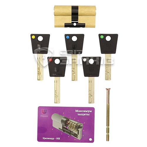 Циліндр SHERLOCK HK 90 (45*45) латунь - Фото №4