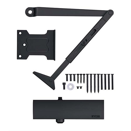 Доводчик RYOBI D-1200P (U) UNIV до 80кг Серый Антрацит - Фото №7