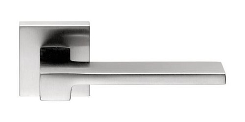 Ручки на розетте COLOMBO Zelda MM11 (MM29/FF29BZG-MM13/FF23) матовый хром - Фото №2