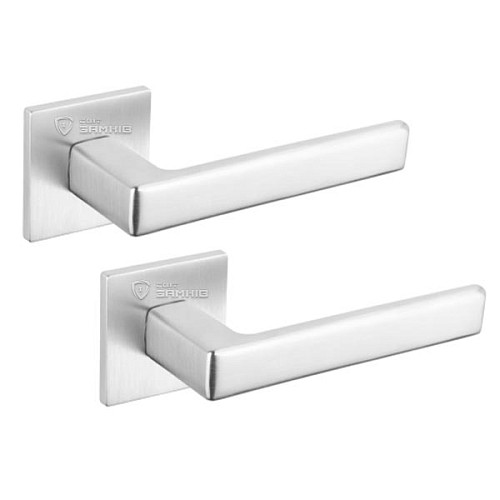 Ручки на розеті TUPAI 3095Q 5S (4040-4049) хром матовий - Фото №1