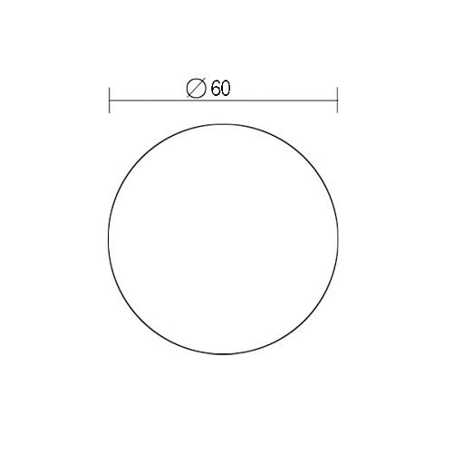 Стопор дверной настенный AMBITION BOONSTOP 60 мм бежевый - Фото №2