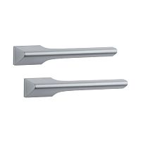 Ручки на розеті APRILE AS Lupina RTH 7S тонка розета сатин хром