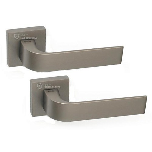 Ручки на розеті TUPAI Cinto 2732 Q (801-1999) титан - Фото №1