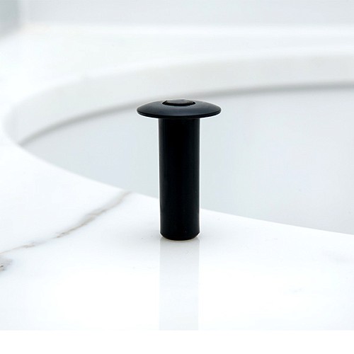 Стопор дверний прихований FANTOM PREMIUM магнітний чорний - Фото №5