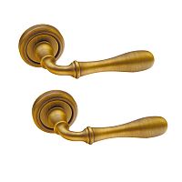 Ручки на розетте FADEX Beta 294V B02 бронза матовая