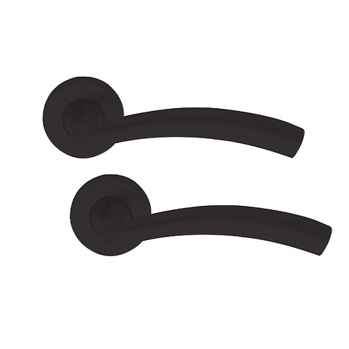 Ручки на розетте ILAVIO 306 (1055-1112) черный - Фото №1