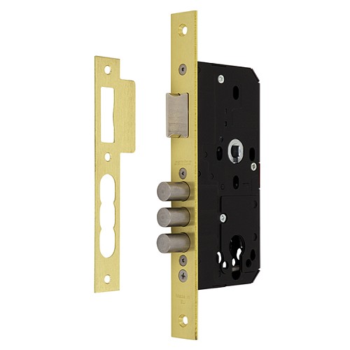 Механізм замка SANTOS 990 (BS50*90мм) матова латунь - Фото №1