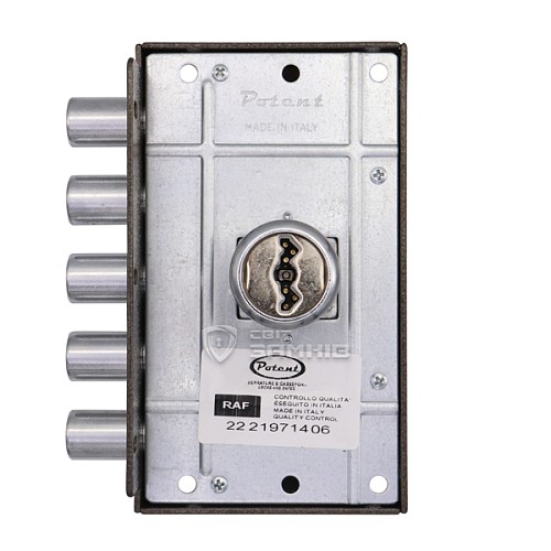 Замок накладной POTENT 1705 (BS45мм) правый 3 ключа - Фото №3