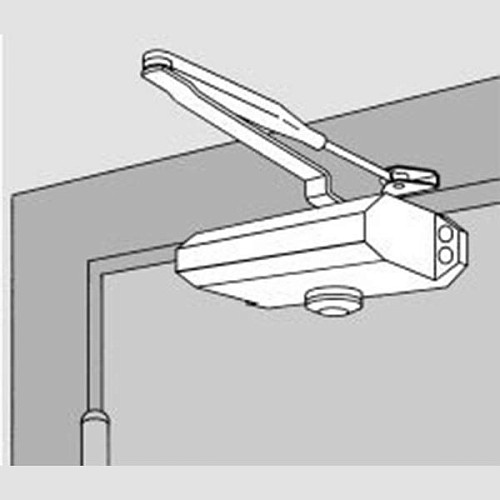 Дотягувач DORMA TS77 EN4 стандартна тяга до 80кг Білий - Фото №3