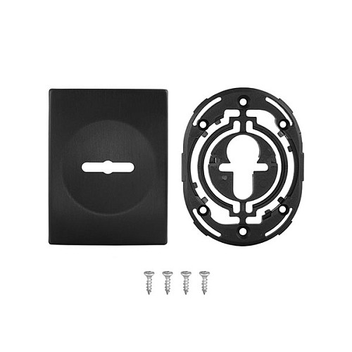 Декоративна накладка DISEC KT3766 Matrix фарба чорна - Фото №3