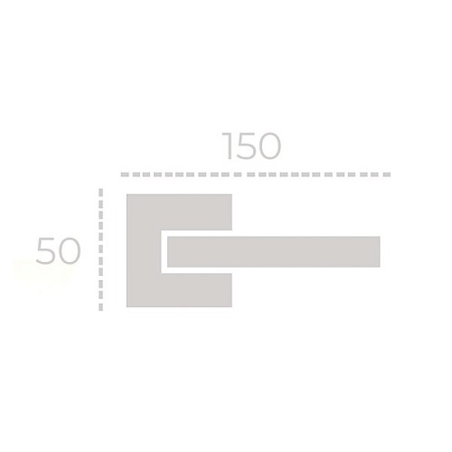 Ручки на розеті FORME Elle 236Q O01 золото 24К - Фото №3