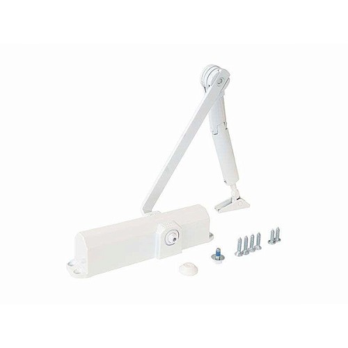 Дотягувач DORMA TS Compakt EN2/3/4 STD HO стандартна тяга з фіксацією до 80кг Білий - Фото №2