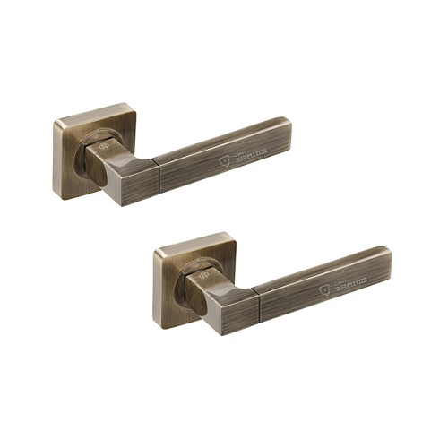 Ручки на розетте GAVROCHE Stannum AL-A1 AB бронза - Фото №1