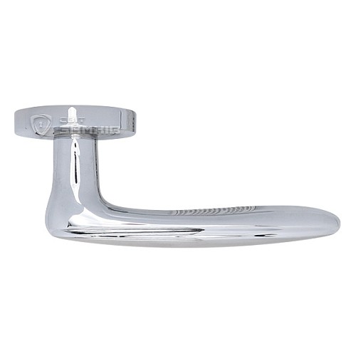 Ручки на розеті OZEN Mica хром/сатин - Фото №4