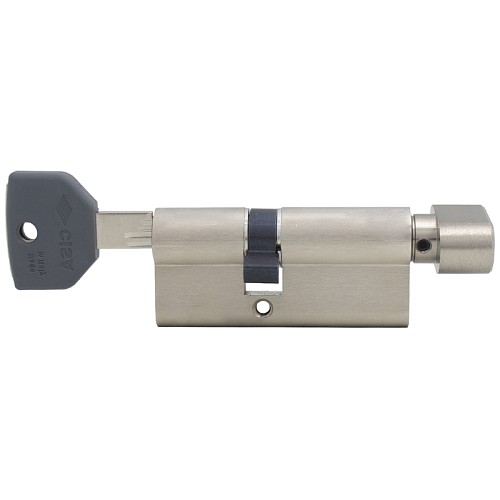 Циліндр CISA ASIX P8 80T (40*40T) нікель матовий - Фото №5