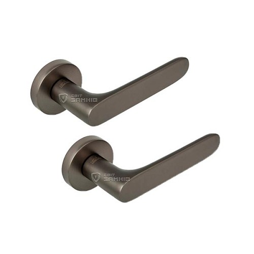 Ручки на розеті MVM Z-1800 (T4-E4) MA матовий антрацит - Фото №1