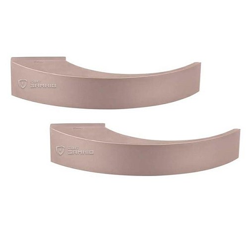 Ручки на розетте TUPAI Dedos 3094 RT (3045-1999) никель - Фото №1