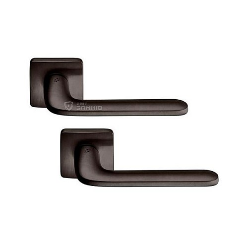 Ручки на розеті COLOMBO Roboquattro S ID51 (PT19BZG-PT13) матовий графіт - Фото №1