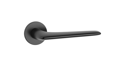 Ручки на розеті TUPAI 4164 5S (4041-4046) чорний - Фото №2