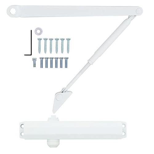 Доводчик RYOBI D-2005V BC STD до 100кг FIRE Белый - Фото №8