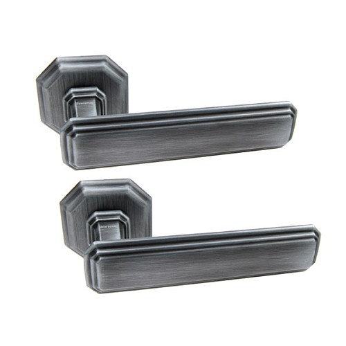 Ручки на розеті FORME Themis 217R P53 матове олово - Фото №1