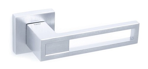 Ручки на розеті TUPAI Buraco 1 2737 Q (801-1999) хром матовий - Фото №2