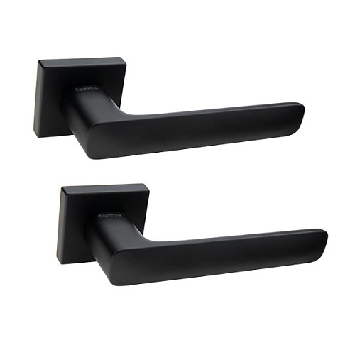 Ручки на розеті FORME Sky 490Q N52 чорний матовий - Фото №1