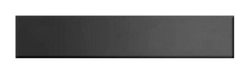 Вставка к ручке Tupai MELODY Vario 142х21,5 черный глянец (половинка) - Фото №1