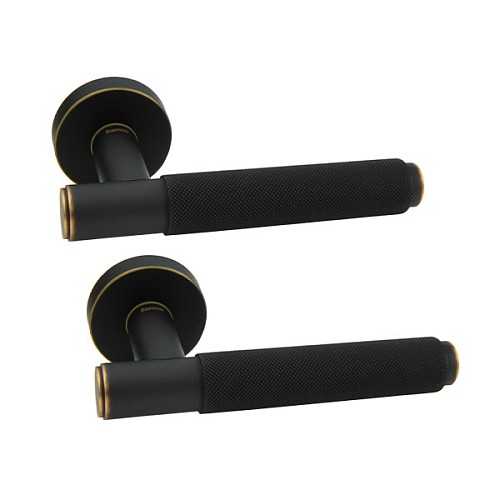 Ручки на розеті FORME City 335A B08 бронза темна - Фото №1