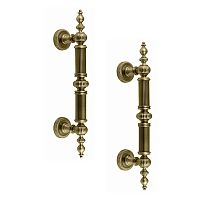 Ручка скоба TRION 10000 210 мм (комплект) AB бронза