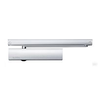 Дотягувач GEZE TS 5000 SLD HO з фіксацією до 120кг Срібний