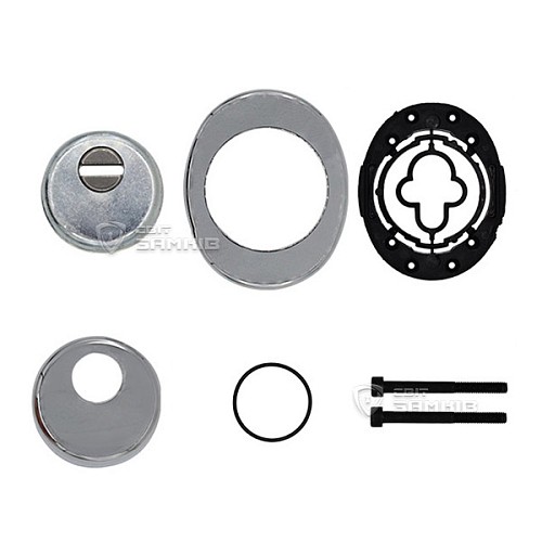 Протектор AZZI FAUSTO F23 42 мм 85x70 хром - Фото №4