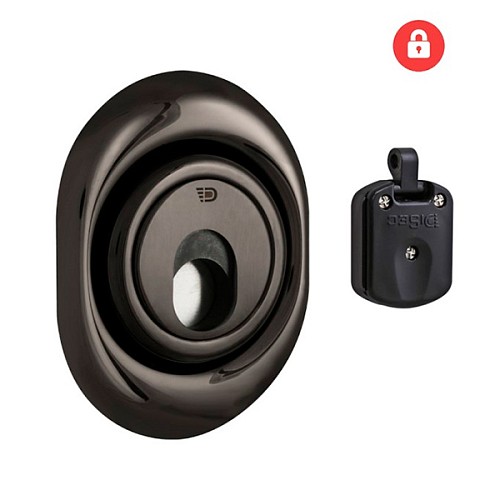 Протектор магнитный DISEC 3G2FM 25мм черный хром - Фото №2