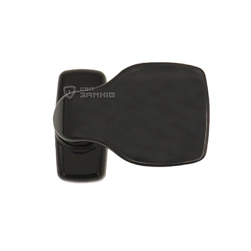 Ручки на розетте MEDOS MERKURY тянучая-тянучая черная - Фото №7