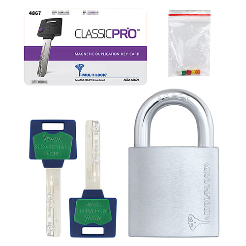 Замок навісний MUL-T-LOCK G55 ClassicPRO (2 ключа) - Фото №6