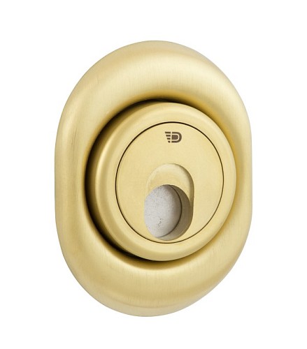 Протектор магнитный DISEC 3G2FM 25мм латунь матовая - Фото №2