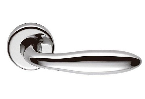 Ручки на розетте COLOMBO Mach CD81 (CD69BZGG-CD63GB) хром - Фото №2