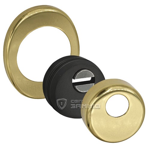 Протектор AZZI FAUSTO F23 Topsecure 25 мм 85х70 полірована латунь - Фото №2